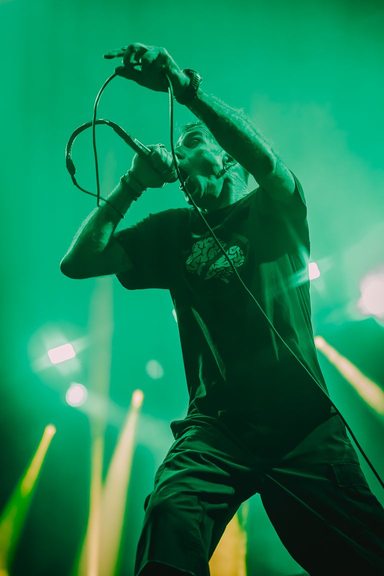 Lamb of God performing live at AEC Theatre in Adelaide